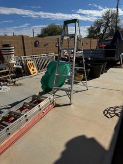 $85 Werner Aluminum, 16’ Ladder, $45, Aluminum Werner 6’ladder