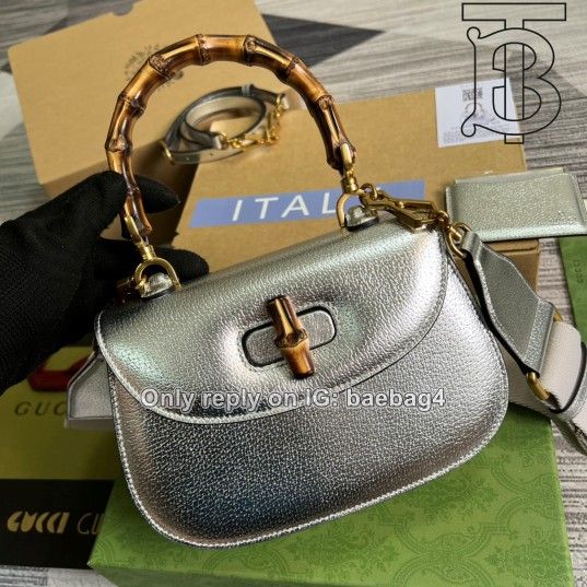 Gucci Bamboo Bags 17 Not Used