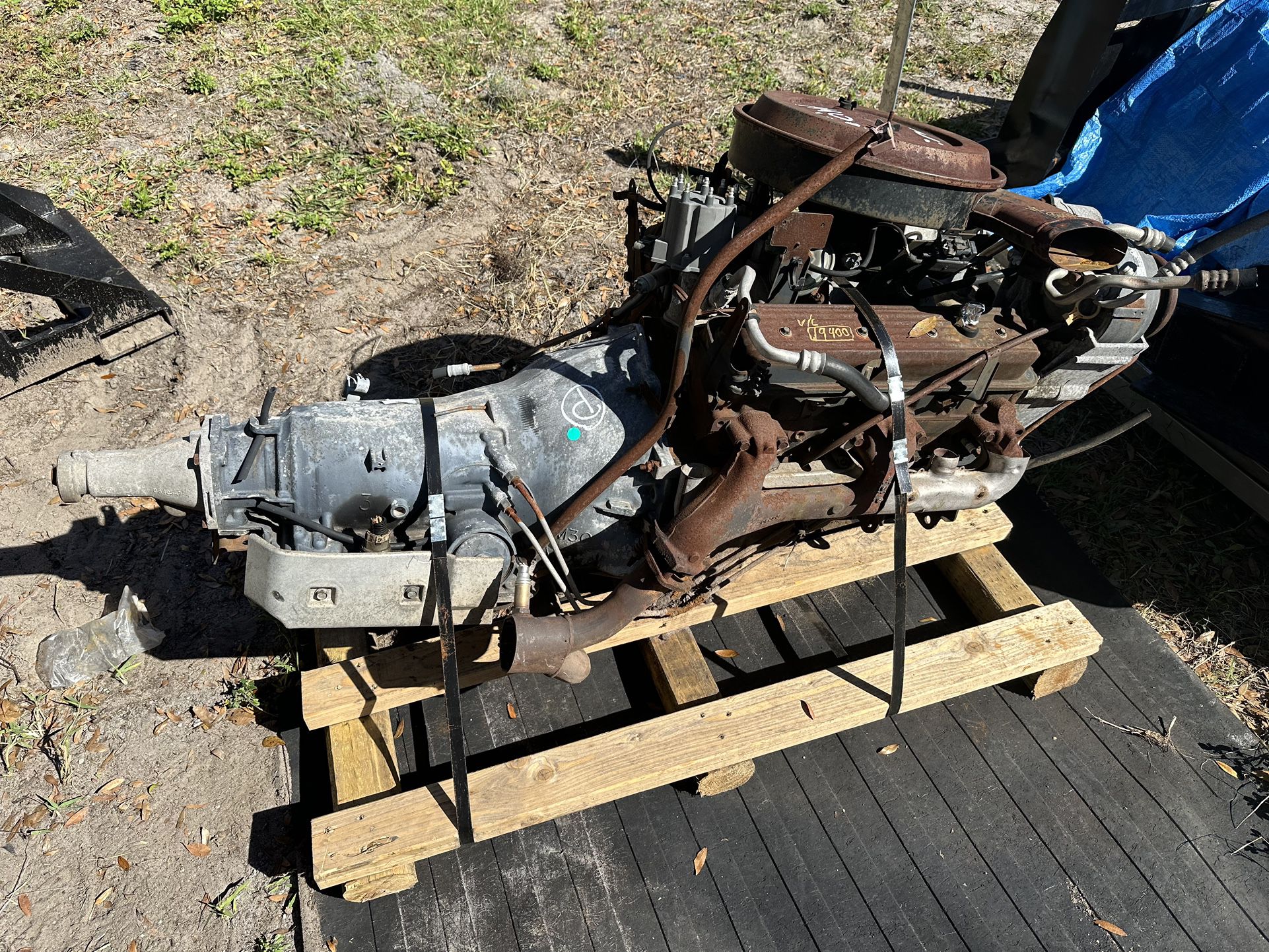 Chevy 350 Engine And 700r4 Transmission