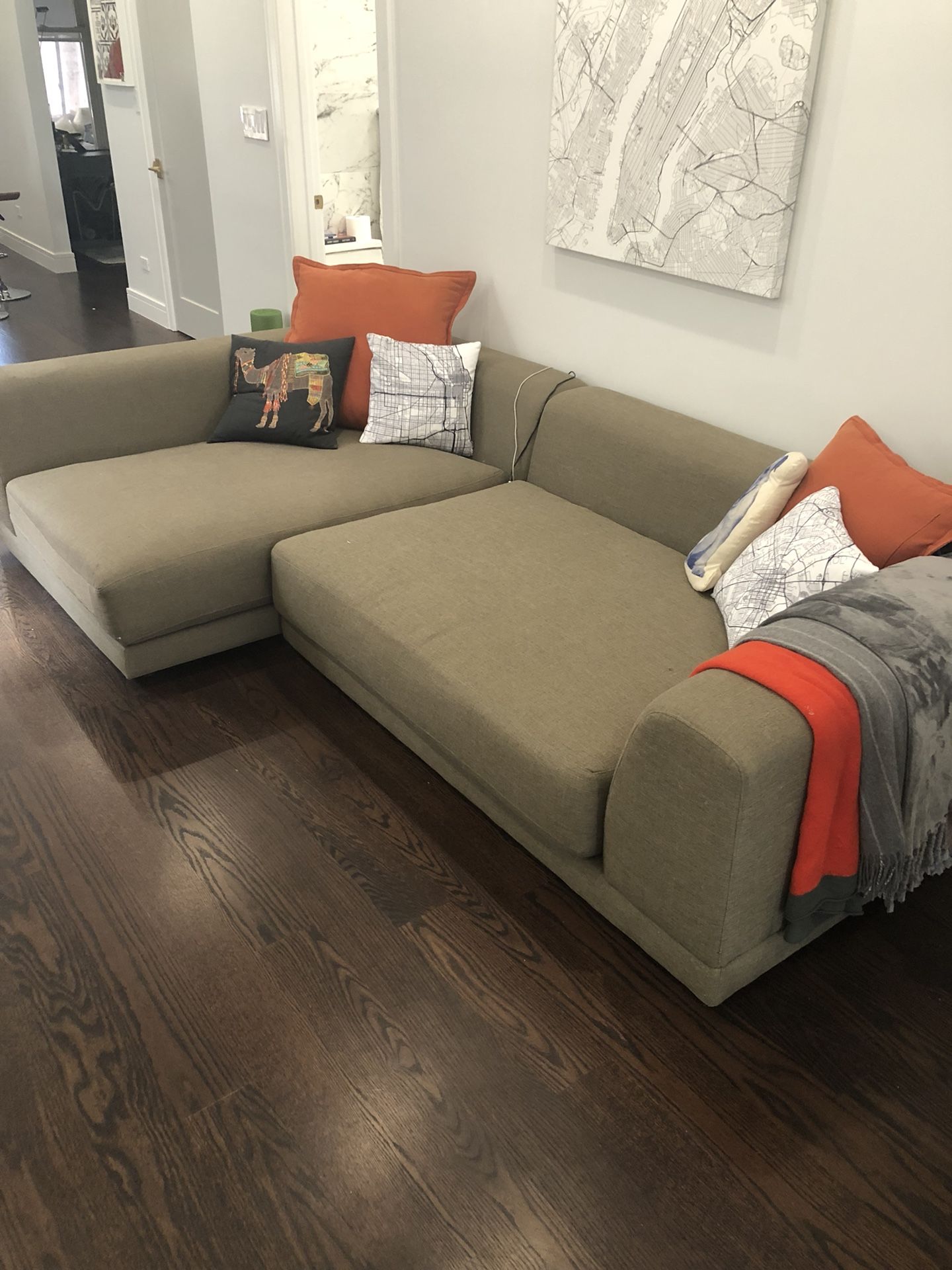 CB2 UNO couch