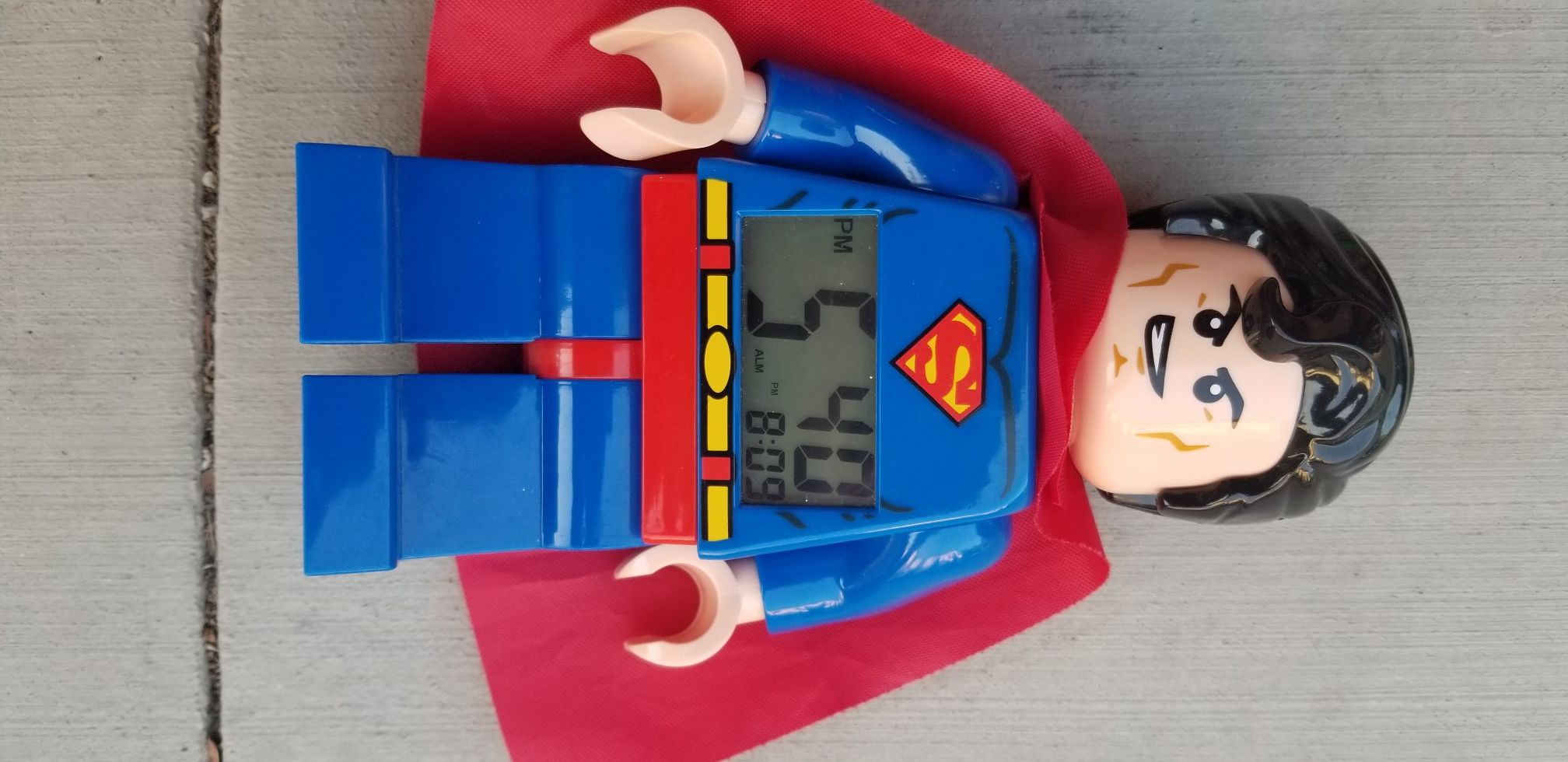 LEGO Superman Alarm Clock