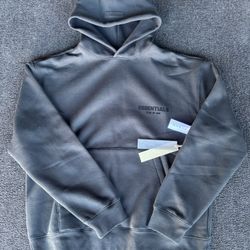 Black Essentials Hoodie