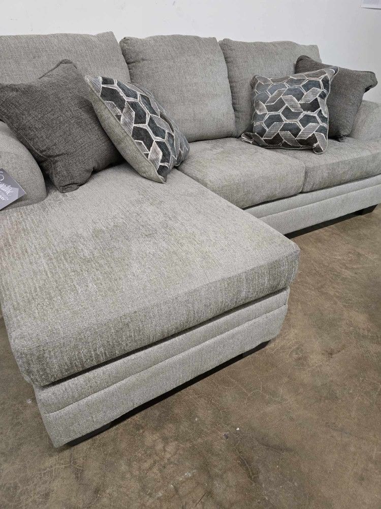 New Taupe Sofa Chaise