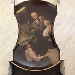 Norman Rockwell Knowles Plates 