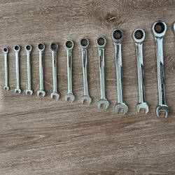 Ratcheting Wrench Set (standard)