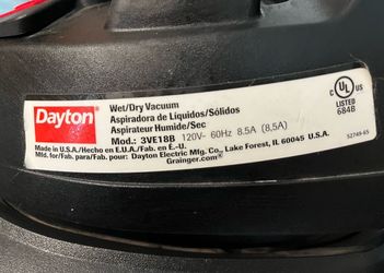 Dayton wet/dry Vac