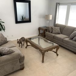 Moving Sale. Like New Furniture , Living Room Set, Dining Table, Bed Set, Desk and Much More