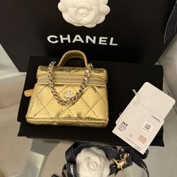 Chanel 26X Holiday 2025 Gold Ultra Mini Bag NWT