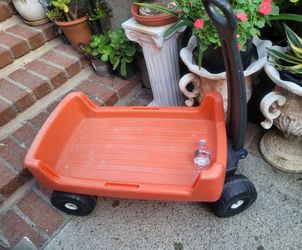 Heavy Duty Plastic Garden cart /wheelbarrow