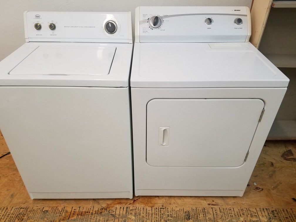 Washer and dryer