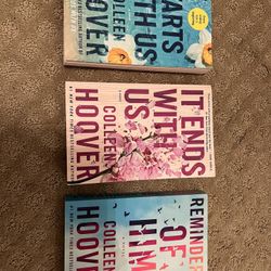 Colleen Hoover 3 Books