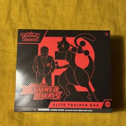 Pokemon Destined Rivals Sealed Elite Trainer Box ETB