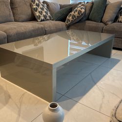 Coffee Table Silver/Gray