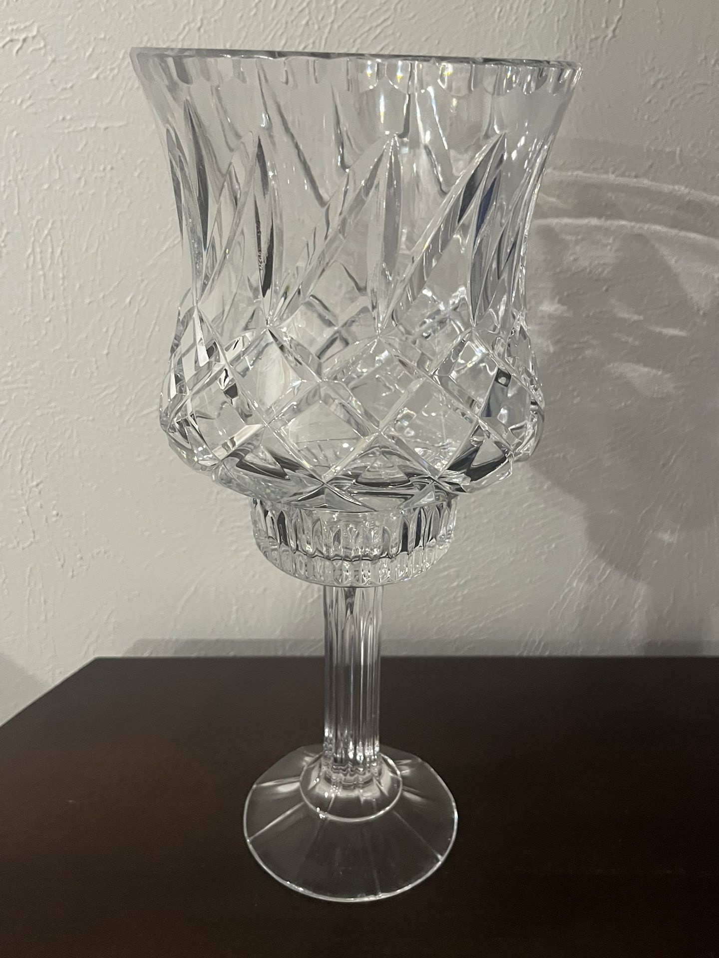 Large Crystal Fairy Light/ Candle Holder