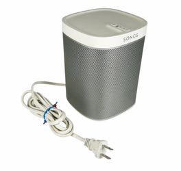 Sonos PLAY:1 White Wi-Fi Smart Home Speaker with Power Cord - READ / WORKING