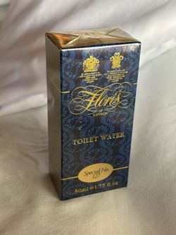 Brand new, unopened Floris London Special No. 127 Eau De Toilette 50ml bottle in a blue patterned box