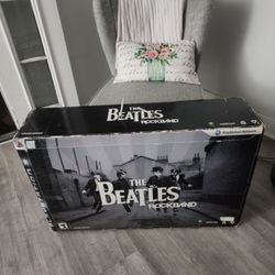 Limited Edition The Beatles Rockband Playstation 3 PS3 New Open Box