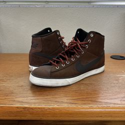 Size 10 Pre-Owned - Nike Sweet Classic High Brown/Black/White/Red 537005-200