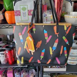 Inc Brand Like New Summer Tote. Snap Closure