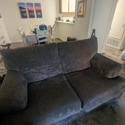 Grey Love Couch