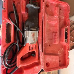 Milwaukee  sawzall corded