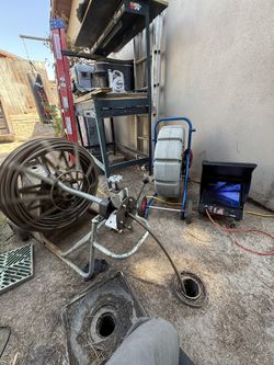 Cable Snake Drain, Hydrojetting