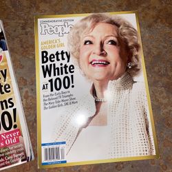 Betty White 100-Year Birthday Magazines