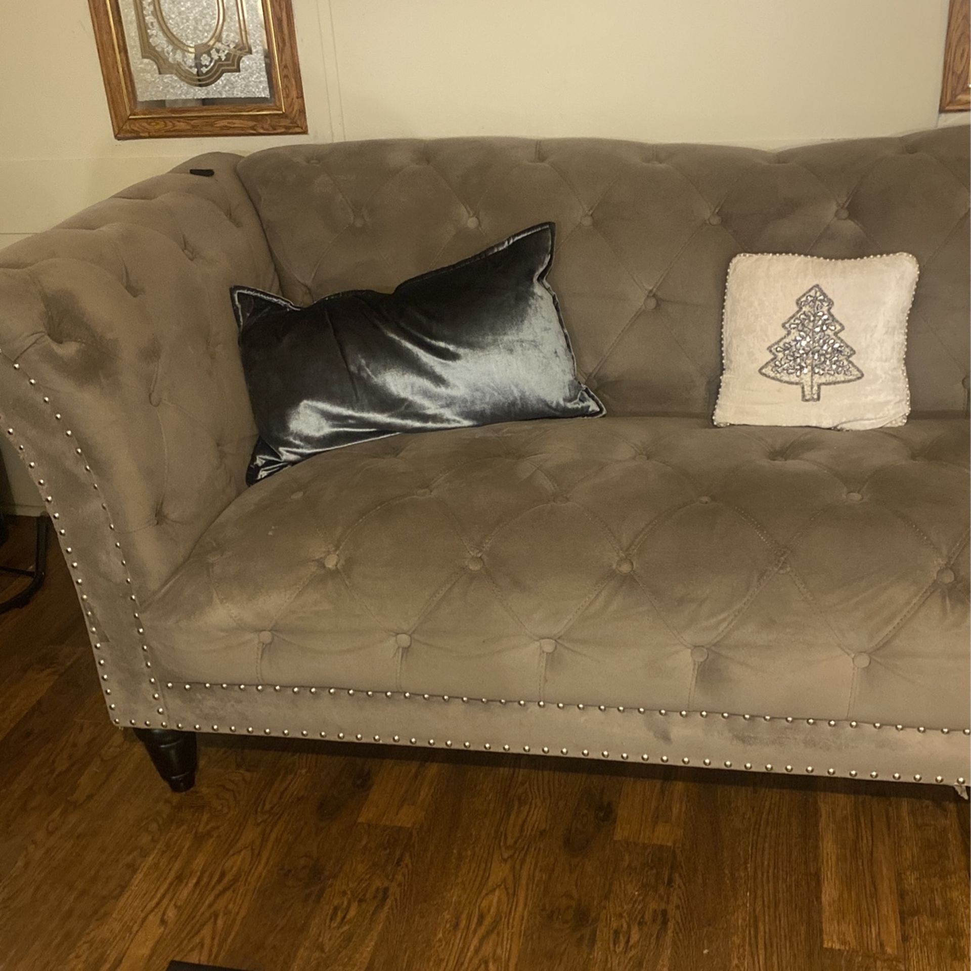 Sofa Couch Velvet