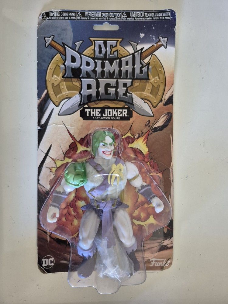 DC Comics Primal Age THE JOKER Action Figure (2018) Funko