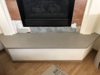 Stone countertops work