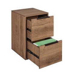 $75 GREATMEET WOODEN 2 DRAWER FILE CABINET 