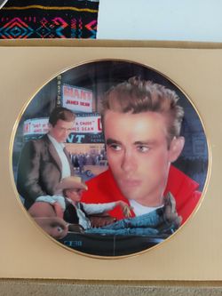 James Dean Collectors Plate