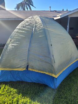 Eureka  11' diameter Dome Style Tent, sleeps 4-5, EXCELLENT