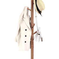 Solid Wood Coat Rack