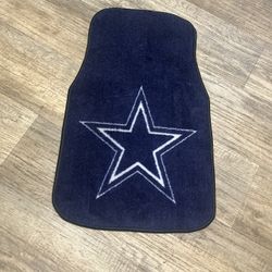 (1) DALLAS COWBOYS CAR MAT - NEARLY BRAND NEW
