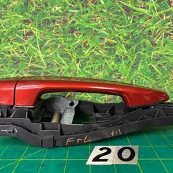 16-22 BMW X1 F48 FRONT LEFT DRIVER SIDE EXTERIOR DOOR HANDLE ORANGE OEM