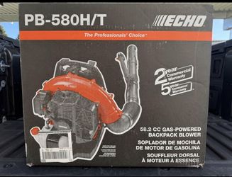 Echo PB-580H/T Backpack Blower 58.2cc Gas
