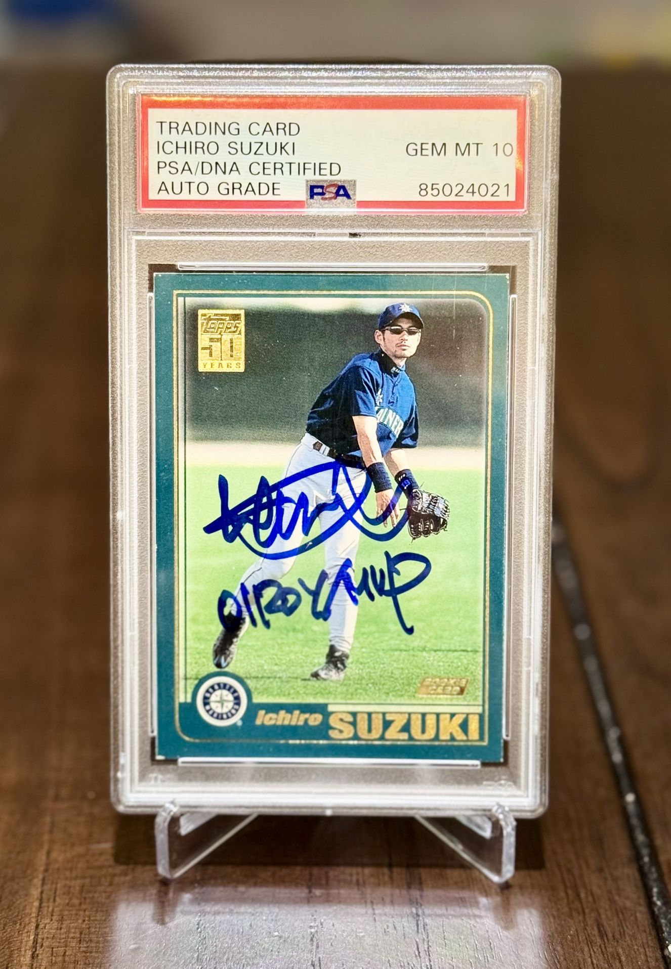 Ichiro Suzuki RC PSA/DNA Auto GEM MINT 10