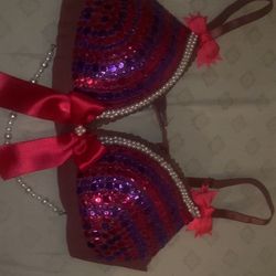 RAVE BRA NEW HANDMADE never Wore 