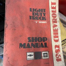 Chevrolet Light Duty Trucks Shop Manual
