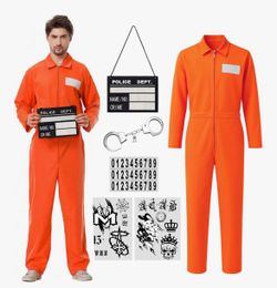 Prisoner Jumpsuit Costume 