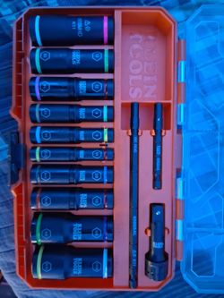 Klein Tools 65239 KNECT Flip-20 Impact Socket Set