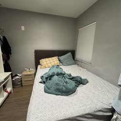 Queen Bed Frame With Mattress