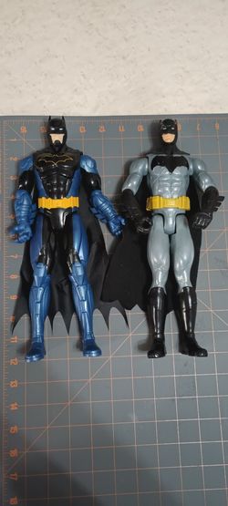 Batman Action Figure Lot of 2 DC Comics Justice League Mattel 12"