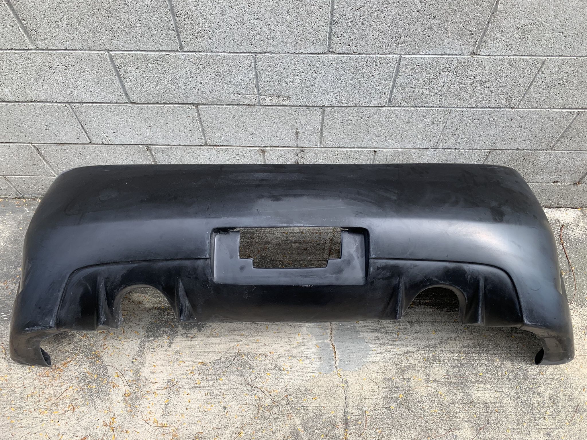 KURUMA Z KZ CHARGESPEED 03-07 G35 2 DR POLYURETHANE REAR BUMPER