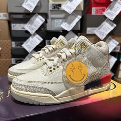 Air jordan 3s WHITE RAINBOW  many more colors available 