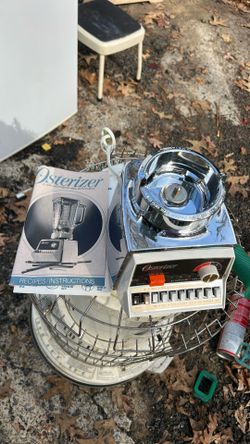 New Vintage Oster Blender And Chopper