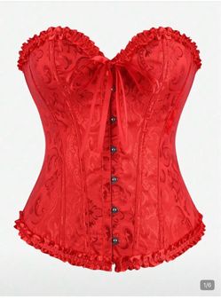 Red corset XL