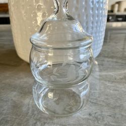 Glass Stacking Dish With Lid