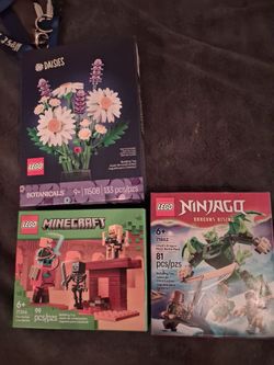 LEGO Sets Bundle – Botanicals, Minecraft, Ninjago